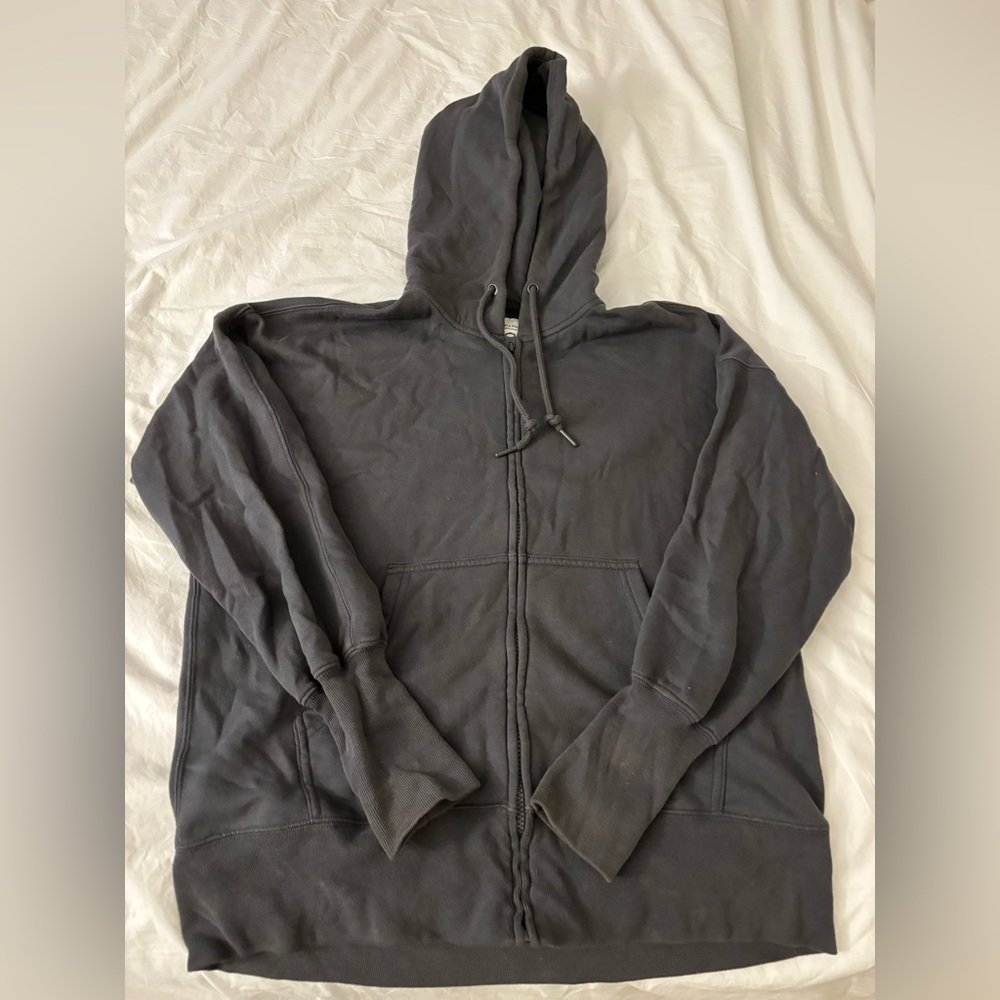 Abercrombie zip up sweatshirt size small
